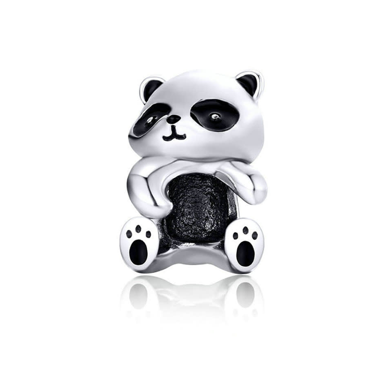 Бижу от сребро Грижовна панда