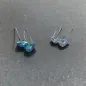 Обеци от сребро и Swarovski Съвършена любов Обеци от сребро и Swarovski Съвършена любов