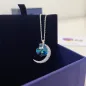 Колие Лунна любов с кристал Swarovski Колие Лунна любов с кристал Swarovski