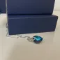 Сребърно колие с кристал Swarovski Три пъти любов