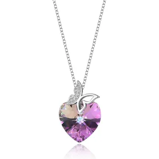 Бижу от сребро с кристал Swarovski Пърхащ късмет