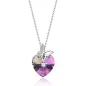 Бижу от сребро с кристал Swarovski Пърхащ късмет Бижу от сребро с кристал Swarovski Пърхащ късмет