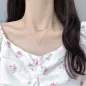 Колие Сребърна хармония