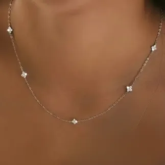 Колие Цветна нежност