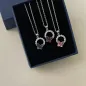 Колие от сребро с кристал Swarovski Пеперуден свят Колие от сребро с кристал Swarovski Пеперуден свят