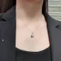 Колие от сребро с кристал Swarovski Пеперуден свят Колие от сребро с кристал Swarovski Пеперуден свят