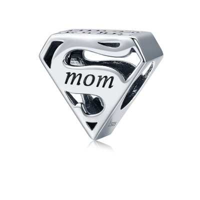 Талисман от сребро Супер мама