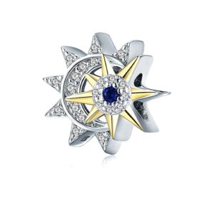 Сребърно бижу Зората и залезът