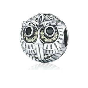 Талисман от сребро Дълголетието на бухала