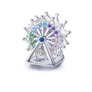 Сребърен талисман Колелото на радостта