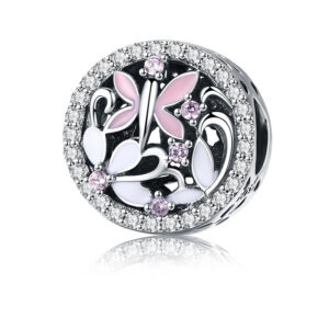 Сребърен талисман Пърхаща нежност