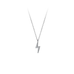 Колие от сребро Светкавица