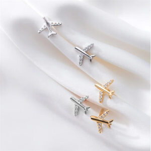 Сребърни обеци Полет