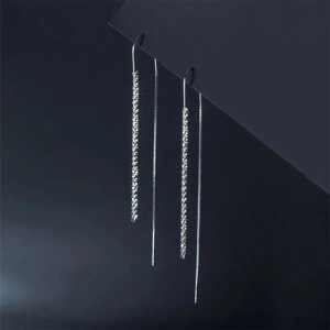 Висящи обеци Двойно очарование