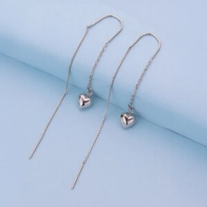 Сребърни обеци В капана на сърцето