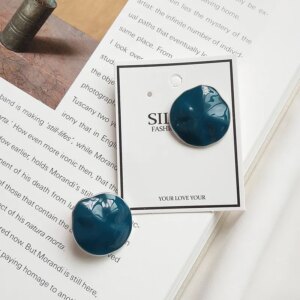 Сребърни обеци В дълбините