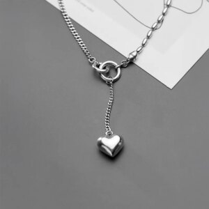 Колие от сребро Любовен капан