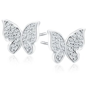 Обеци Пеперуден блясък