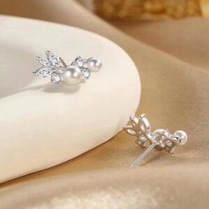 Обеци Перлена красота