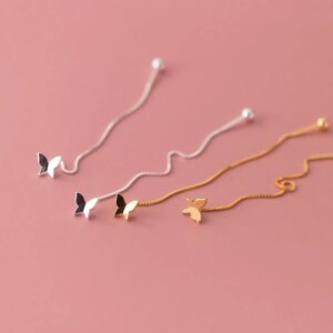 Обеци от сребро Прилив на нежност