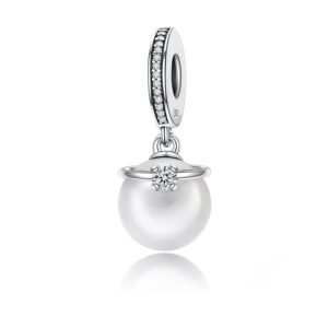 Сребърна висулка Заедно завинаги