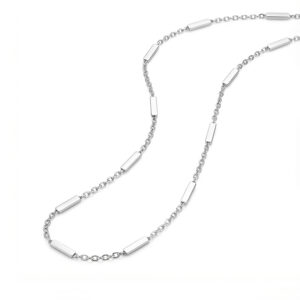 Сребърен синджир Елегантна плетка